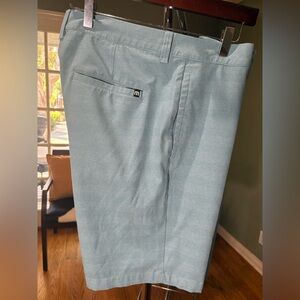 Travis Mathew Blue Flat Front Shorts